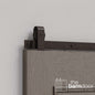 J Top Mount Heavy Duty Sliding Barn Door Hardware Kit
