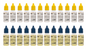 24 JSP Gold Test Bottles - 12 of 10K and 12 of 22K Acid Karat Testing Solution Jewelry Tester for Metals