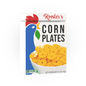 Corn Plates - Breakfast Cereal - Custom Printed 1x2x2 Brick & Tile - Made Using LEGO® Parts
