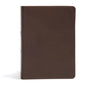 CSB She Reads Truth Bible, Brown Genuine Leather: Notetaking Space, Devotionals, Reading Plans, Easy-To-Read Font - Leather