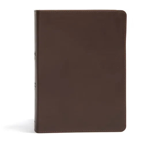 CSB She Reads Truth Bible, Brown Genuine Leather: Notetaking Space, Devotionals, Reading Plans, Easy-To-Read Font - Leather