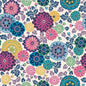 Cream Blossom Bond Cotton 43"/44" Fabric Per Yard