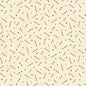 Cream Wheat Confetti Sprinkles Cotton Wideback Fabric per yard
