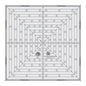 Creative Grids 14-1/2in Square It Up or Fussy Cut Square Quilt Ruler