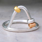 Up & Over Sterling Silver Fidget Ring