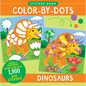 Color-By-Dots Sticker Book - Dinosaurs (Use Over 1,900 Dot Stickers to Create 9 Incredible Scenes) - Paperback