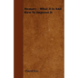 Memory - What It Is And How To Improve It - Paperback