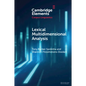 Lexical Multidimensional Analysis - Paperback
