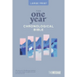 The One Year Chronological Bible the Message, Large Print Thinline Edition (Softcover) - Paperback
