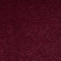 Cuddle 3 Extra Wide Rose Burnout Limited Edition Merlot Fabric per yard