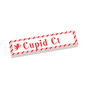 Cupid Ct. Street Sign - Custom Printed 1x4 Tile - Made with LEGO® Parts