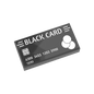 Black Card - Credit/Debit Card- (1x2 Tile) - Custom Printed Using a LEGO® Part