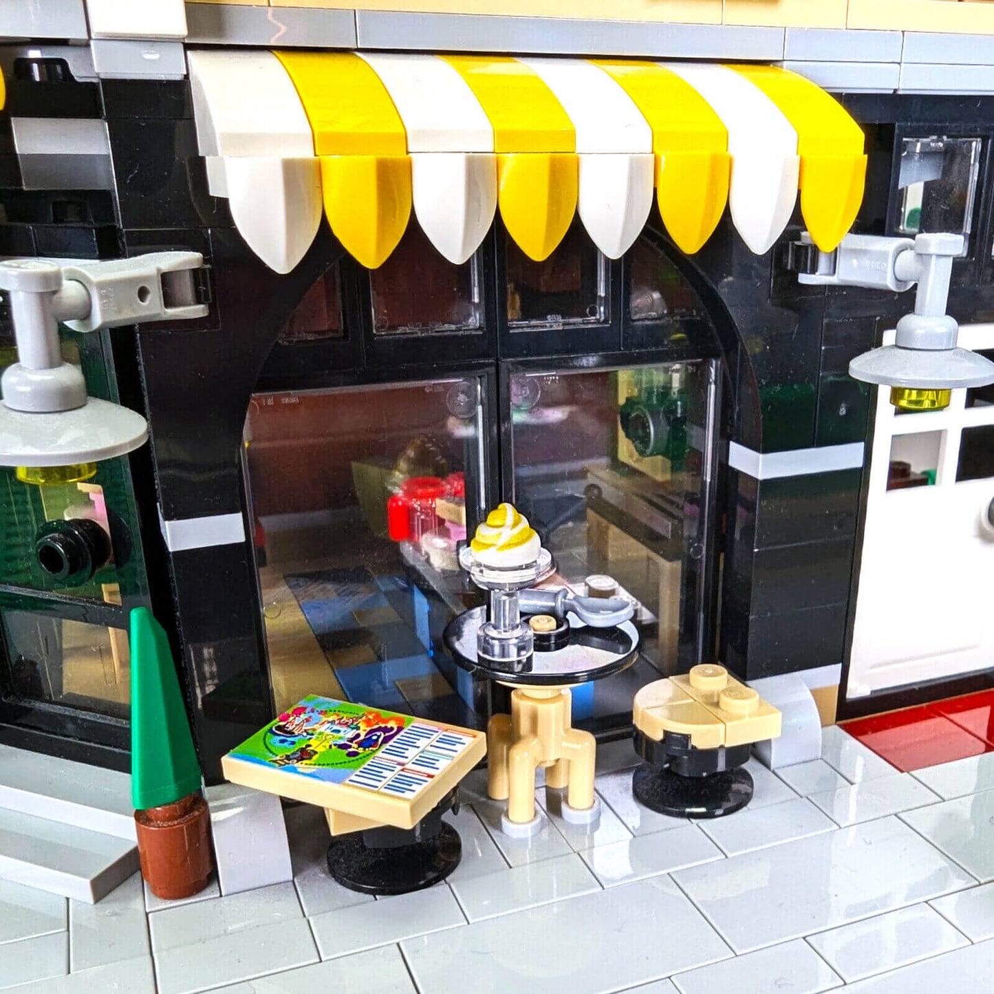 Pineapple Whip Ice Cream Dessert -  Custom Printed - Made Using LEGO® Parts