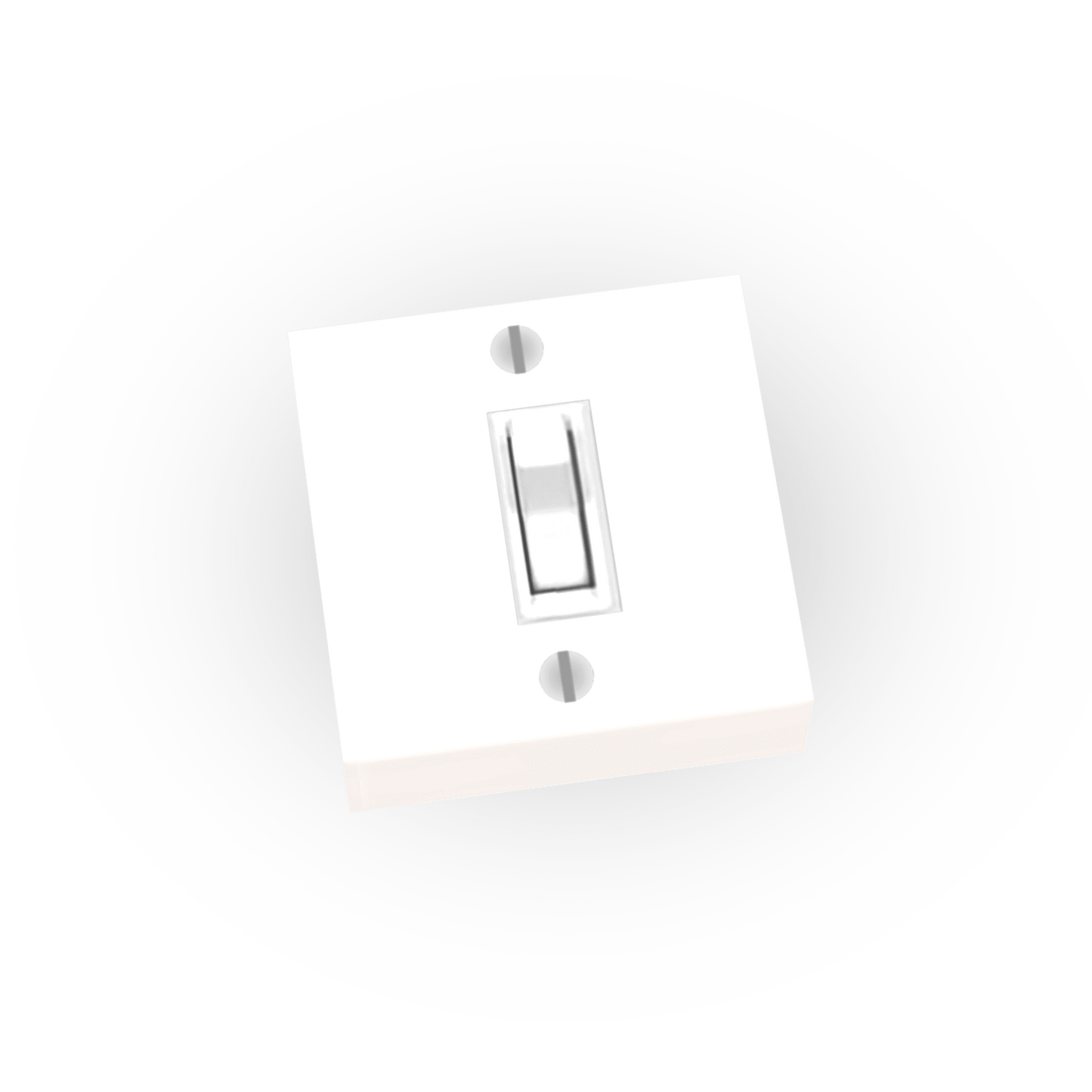 Light Switch - Minifig Scale - Custom Printed - Made Using LEGO® Parts