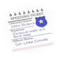 Speeding Ticket - Custom Printed 2x2 Tile - Made using LEGO® parts