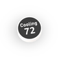 Smart Thermostat - Minifig Scale - Custom Printed - Made Using LEGO® Parts