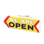 Spinner Sign "We Are Open" - Custom Printed Minifig Scale - Made Using LEGO® parts