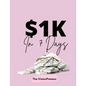 $1k in 7 Days - Paperback