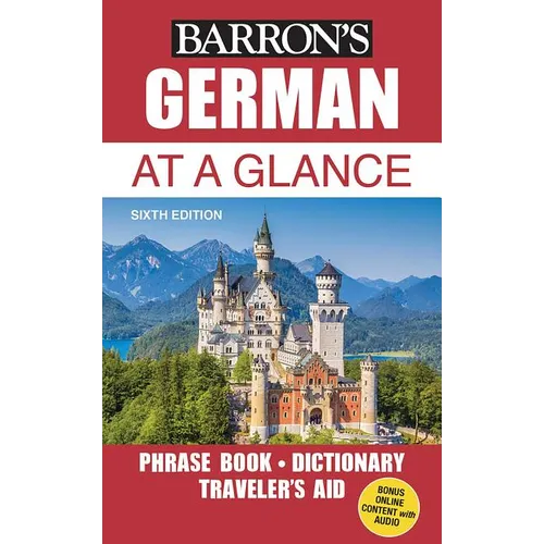 German at a Glance: Foreign Language Phrasebook & Dictionary - Paperback