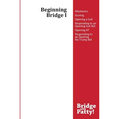 Beginning Bridge I - Paperback