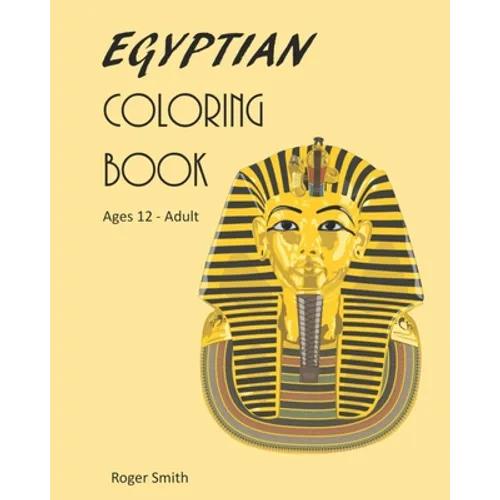 Egyptian Coloring Book: Children and Adults - Paperback