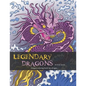 Legendary Dragons: Dragon Coloring book for all ages - Paperback