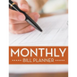 Monthly Bill Planner - Paperback