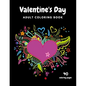 Valentine's Day Adult Coloring Book - Paperback