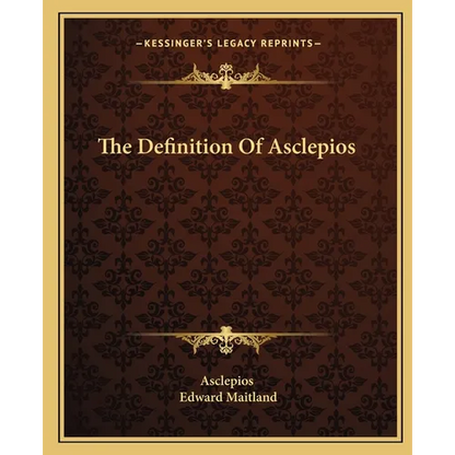 The Definition Of Asclepios - Paperback