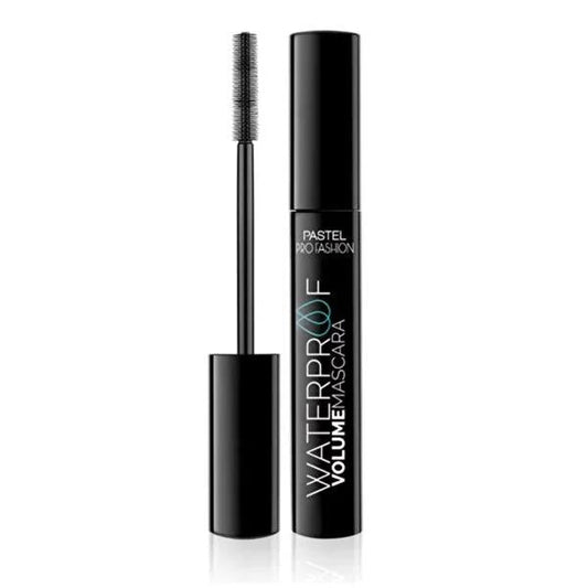 Pastel Profashion Waterproof Volume Mascara - Intense Black, Volumizing, Silicone Brush - 13.5ml