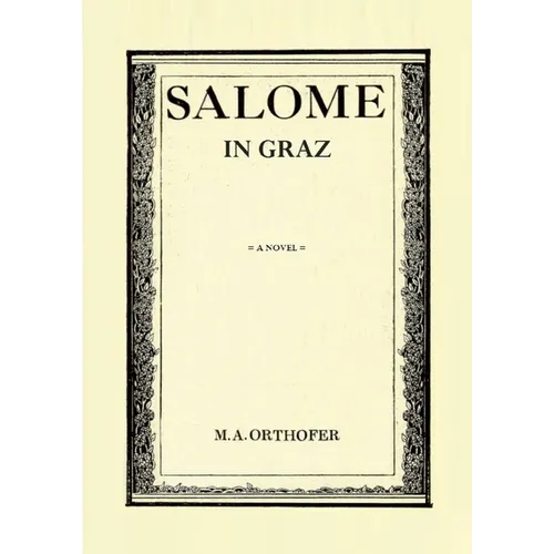 Salome in Graz - Paperback