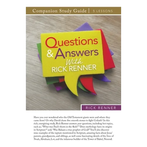 Questions and Answers With Rick Renner Study Guide - Paperback