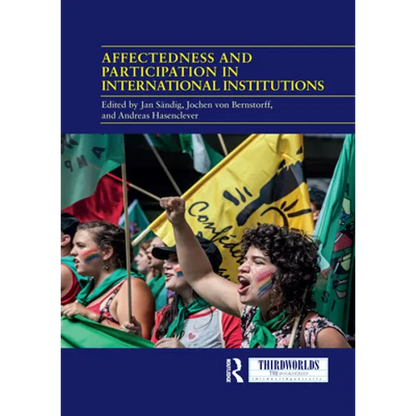 Affectedness and Participation in International Institutions - Paperback