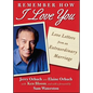 Remember How I Love You: Love Letters from an Extraordinary Marriage - Paperback