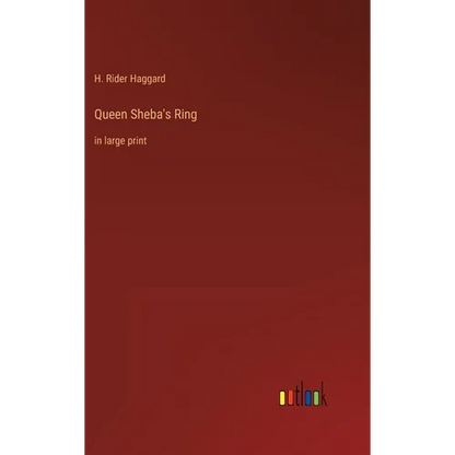 Queen Sheba's Ring: in large print - Hardcover