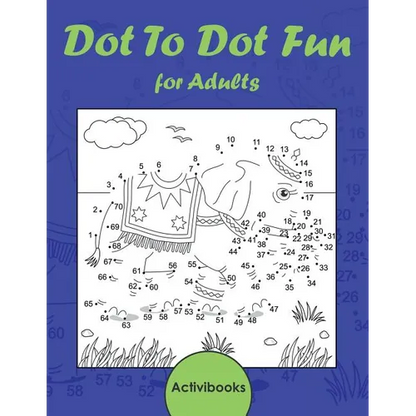 Dot To Dot Fun for Adults - Paperback