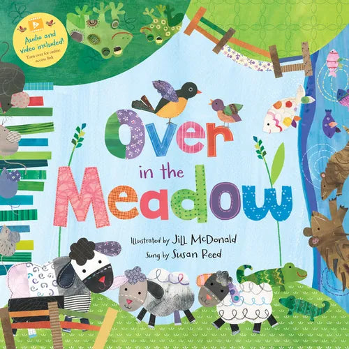 Over in the Meadow - Board Book