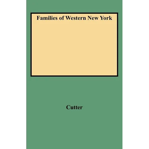 Families of Western New York - Paperback