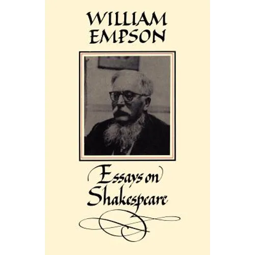 William Empson: Essays on Shakespeare - Paperback