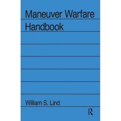 Maneuver Warfare Handbook - Paperback