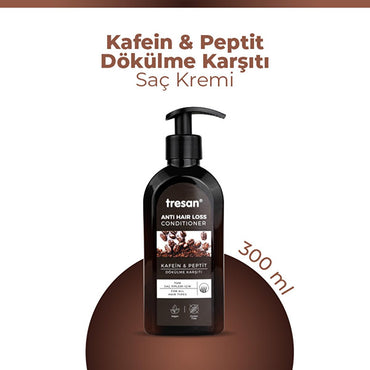 Tresan Anti-Hair Loss Hair Care Cream with Caffeine & Peptide - Nourishing, Strengthening, and Promoting Hair Growth