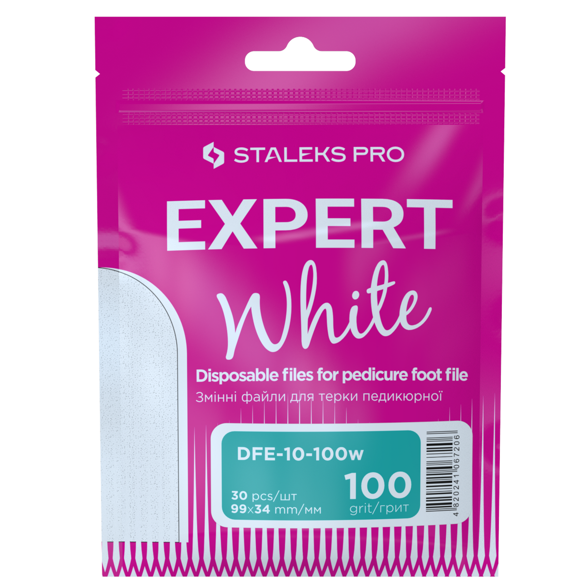 STALEKS PRO EXPERT 10 REPLACEABLE ABRASIVE KIT FOR PEDICURE RASPS(30 PCS) DFE-10 - STALEKS™