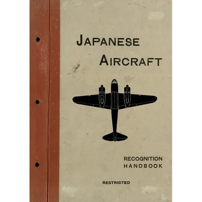 Japanese Aircraft: Recognition Handbook 1944 for East Indies and British Pacific Fleets - Paperback