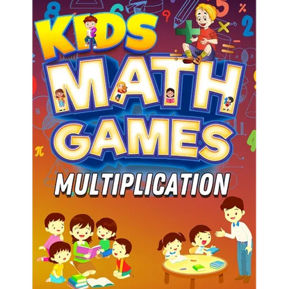 Kids Math Games Multiplication: Math Puzzles for Kids: Multiplication Puzzles - Paperback