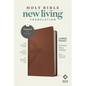 NLT Large Print Premium Value Thinline Bible, Filament Enabled (Leatherlike, Brown Celtic Cross) - Imitation Leather