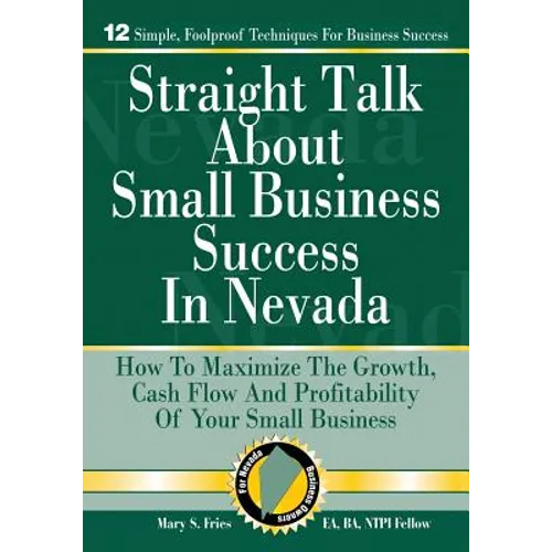Straight Talk About Small Business Success in Nevada - Paperback