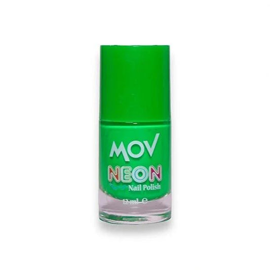 Mov Neon Green Nail Polish: Ultra Glossy, Long Lasting, Fast Drying, & Intensely Vibrant Color