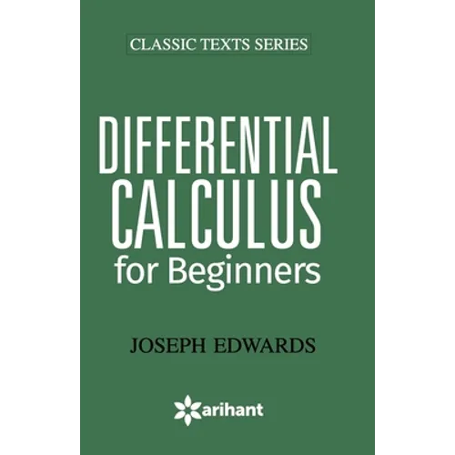 4901102Differential Calculus For Begi - Paperback