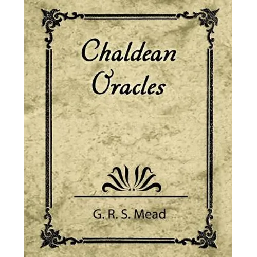 Chaldean Oracles - Paperback