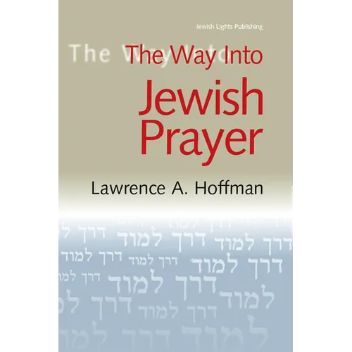 The Way Into Jewish Prayer - Hardcover